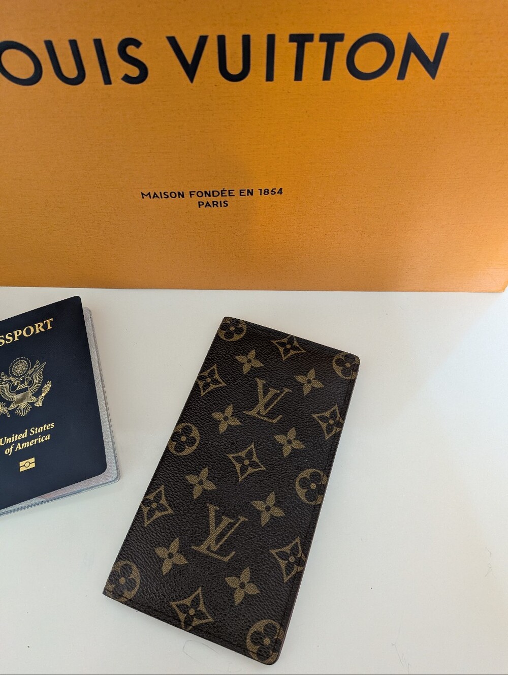 Louis Vuitton Monogram Passport Organizer Wallet
